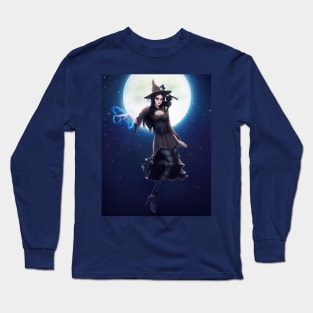Steampunk Witch Long Sleeve T-Shirt